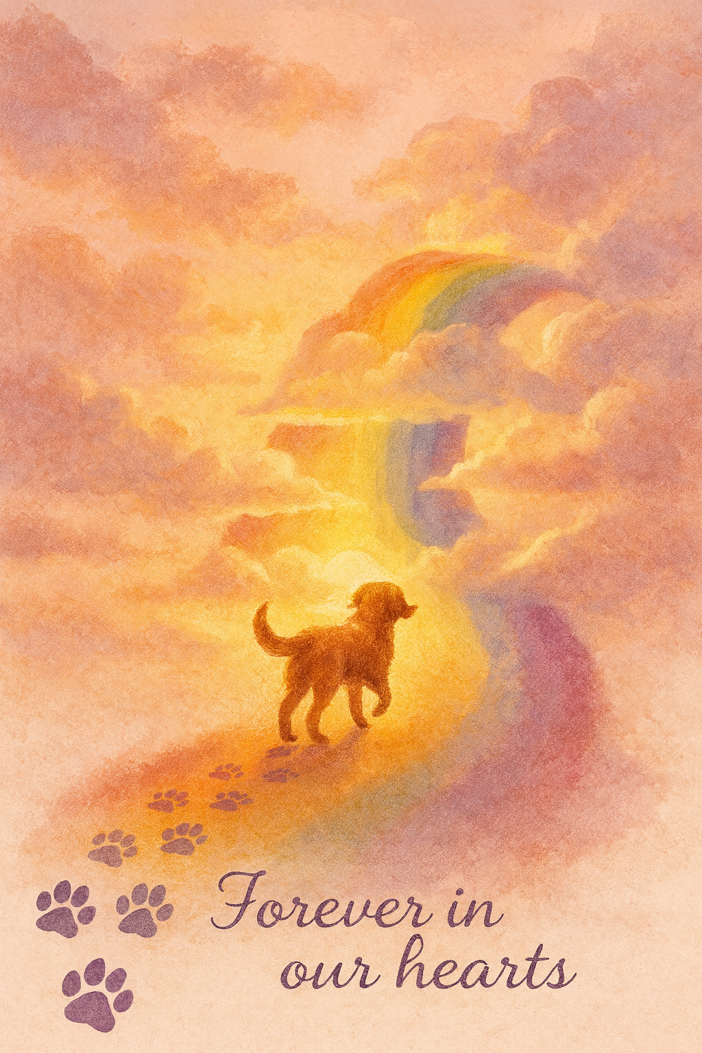 Custom Pet Art Prints – Botanical, Rainbow Bridge, Celestial & More