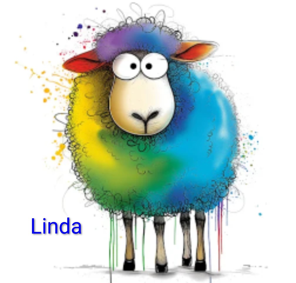 Rainbow Sheep Sweatshirt – Fun & Colourful Quirky Animal Print | Quirky Sheep Collection