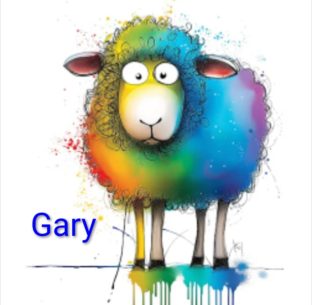 Rainbow Sheep Sweatshirt – Fun & Colourful Quirky Animal Print | Quirky Sheep Collection