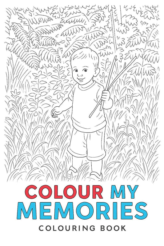 Custom Photo Colouring Book | Personalised A4 Line Art from Your Photos | Unique Gift for Kids & Adults